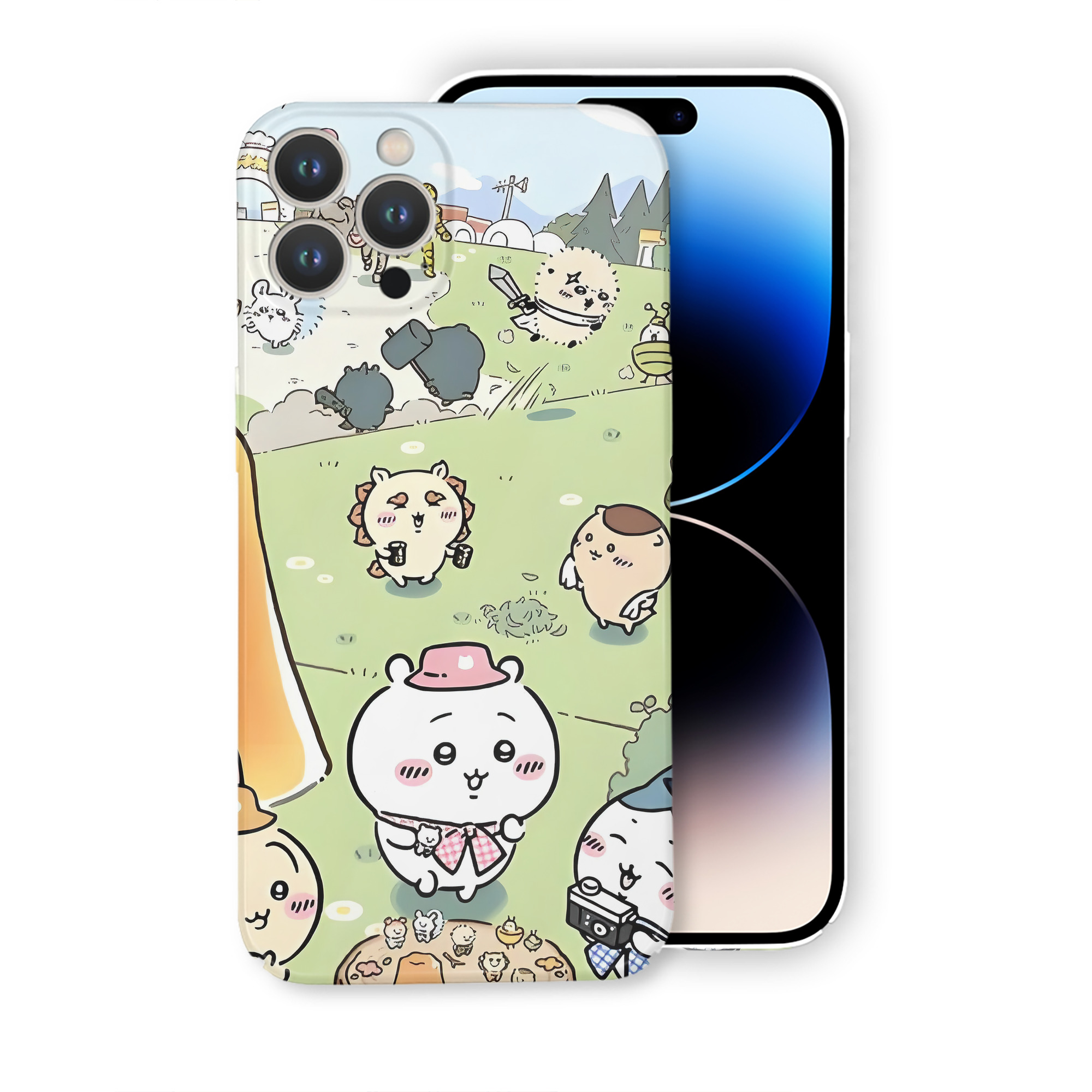 （画像用） ちいかわ Chii-kawa 【iPhone 14シリーズ対応】ハードケース